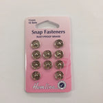 Snap Fasteners - 11mm Silver
