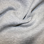 Sweatshirting - Light Grey - Sold by Half Metre
