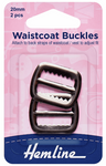 Waistcoat Buckles 20mm