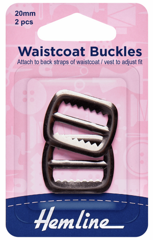 Waistcoat Buckles 20mm