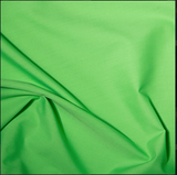 Polycotton Plain Fabrics Lime (per 0.5m)