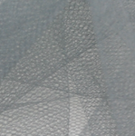 Remnant 020909 1.4m Silver Grey Dress Net - 150cm wide