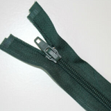 14" / 35cm Regular Nylon Open End Zip  - Select Colour