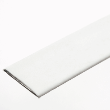 Steel Boning 12mm: Plastic Coated - White