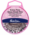 Extra Fine Glass Head Pins (200pcs)