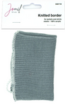 Knitted Border - Grey