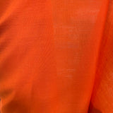 Polycotton Plain Fabrics Orange (per 0.5m)