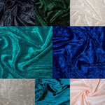 Crushed Velvet - Select Colour 2 - Sold By Half Metre