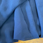 **Remnant 110409 1.4m Navy Chiffon - 150cm Wide **