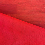 Remnant 110403 0.5m Dress Net - Red - 150cm Wide