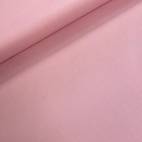 100% Cotton - Makower Craft Cotton - Baby Pink -  Sold by Half Metre